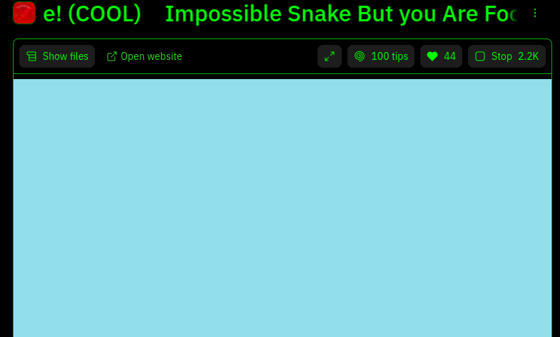 Impossible Snake by BdR Games