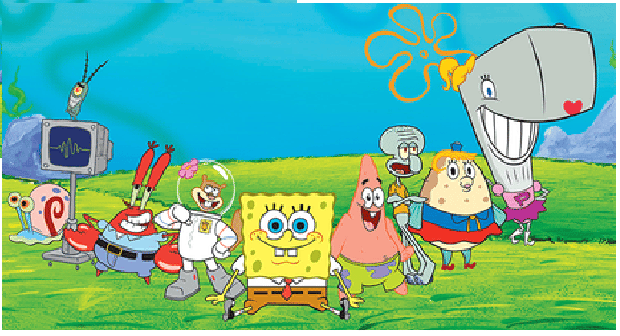 Nickelodeon_SpongeBob_SquarePants_Characters_Cast