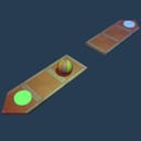 Textureless - a 3D roller game that's not special at all