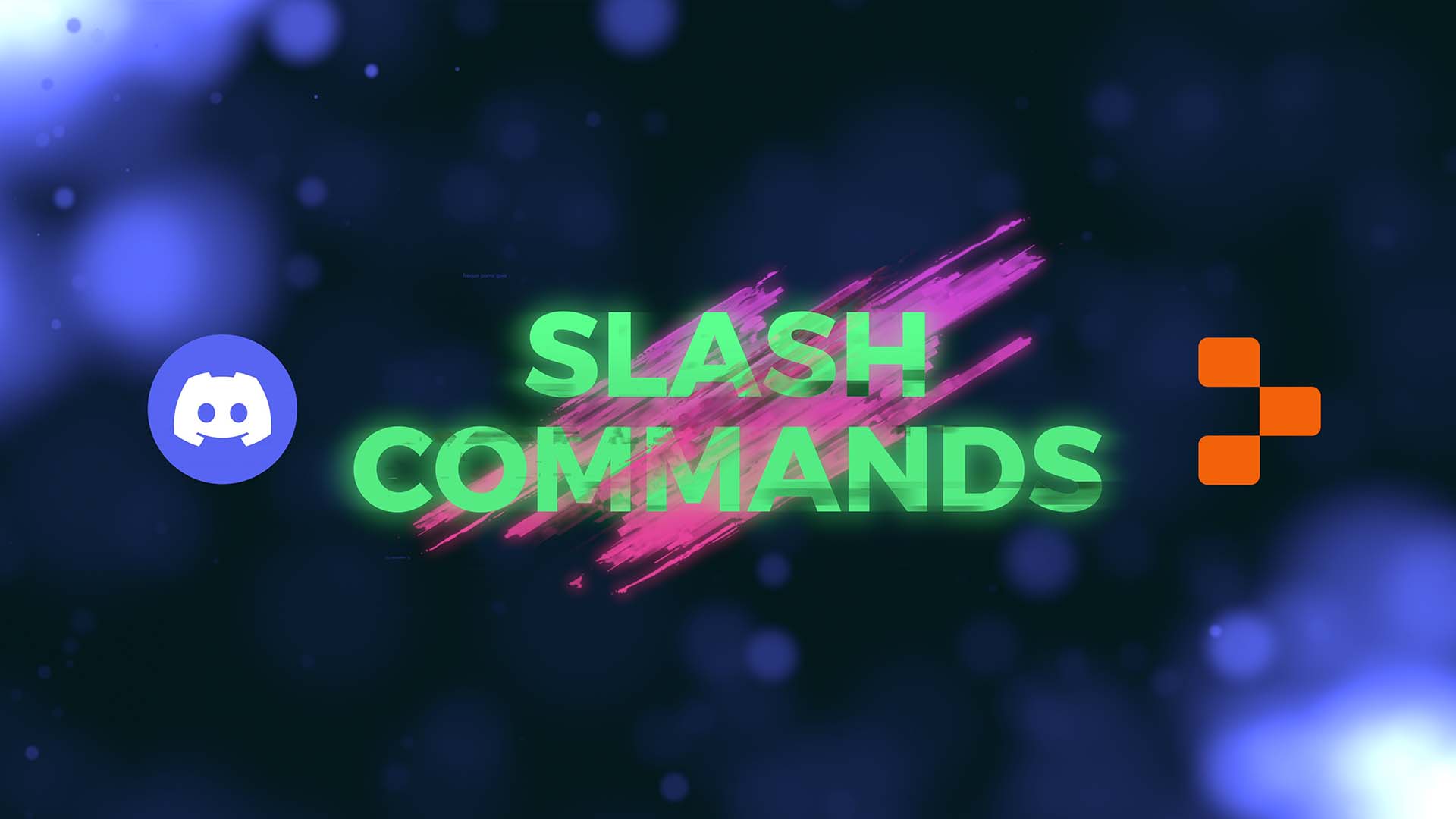 A title showing us this video will teach us all about slash commands