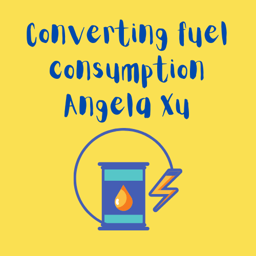 4.3.1.10 LAB: Converting fuel consumption