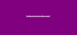 IndonesiaTeakwo