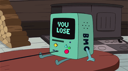Video Game Loser Screen