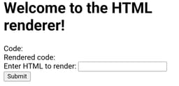 HTML render