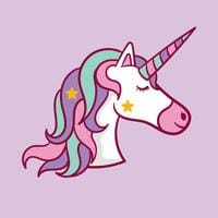 Simple Py - An Animation (moving unicorn)