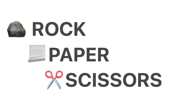 Rock 🪨 Paper 📃 Scissors ✂️ !!!