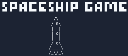 Spaceship game (UPDATE!!)