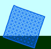 Softbody-physics simulation
