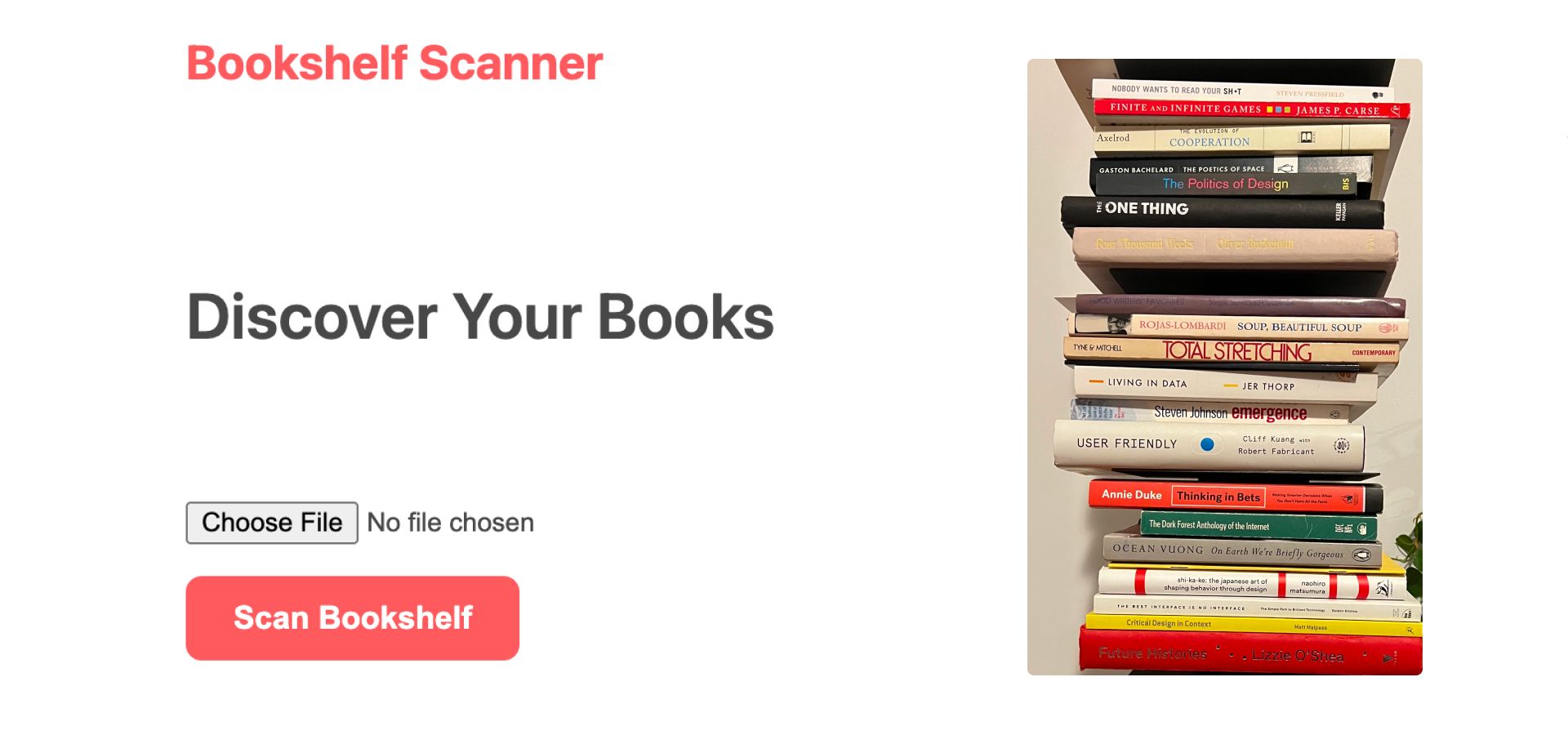 Book scanner