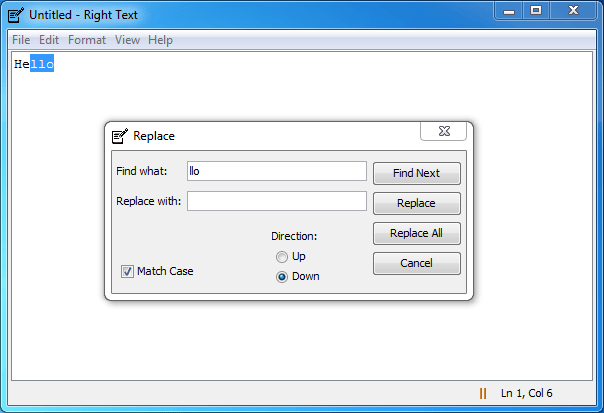 NotePad (RightText)